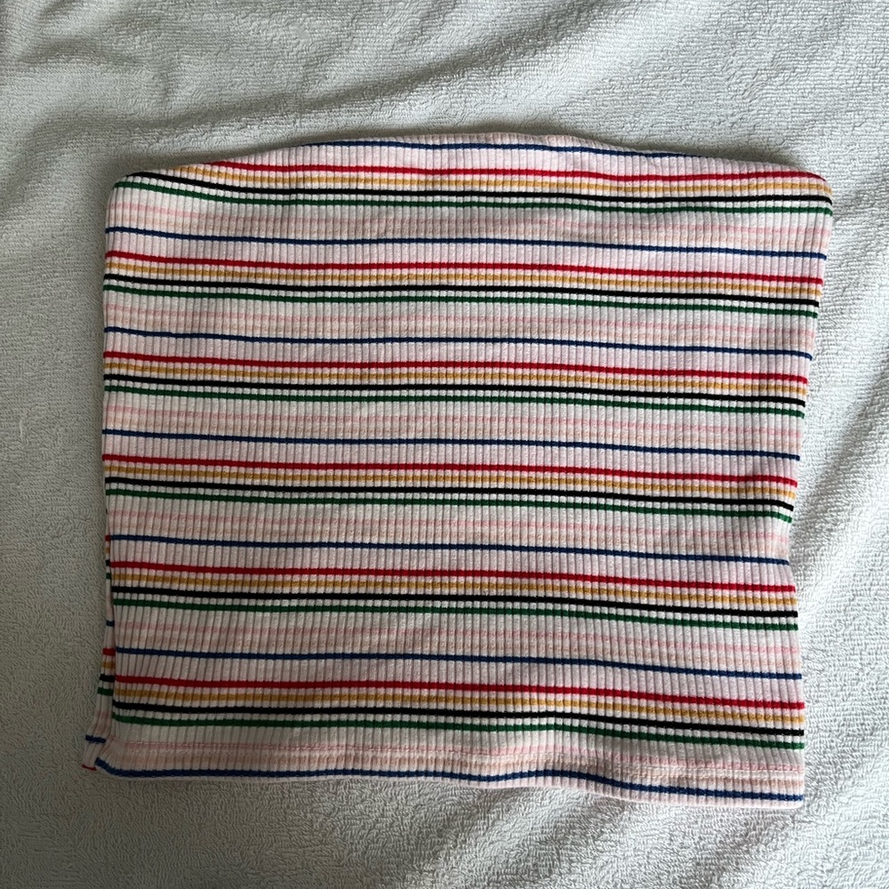 American eagle rainbow tube top size small